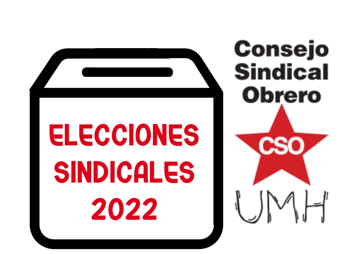 Participa con CSO-UMH en las Elecciones Sindicales 2022