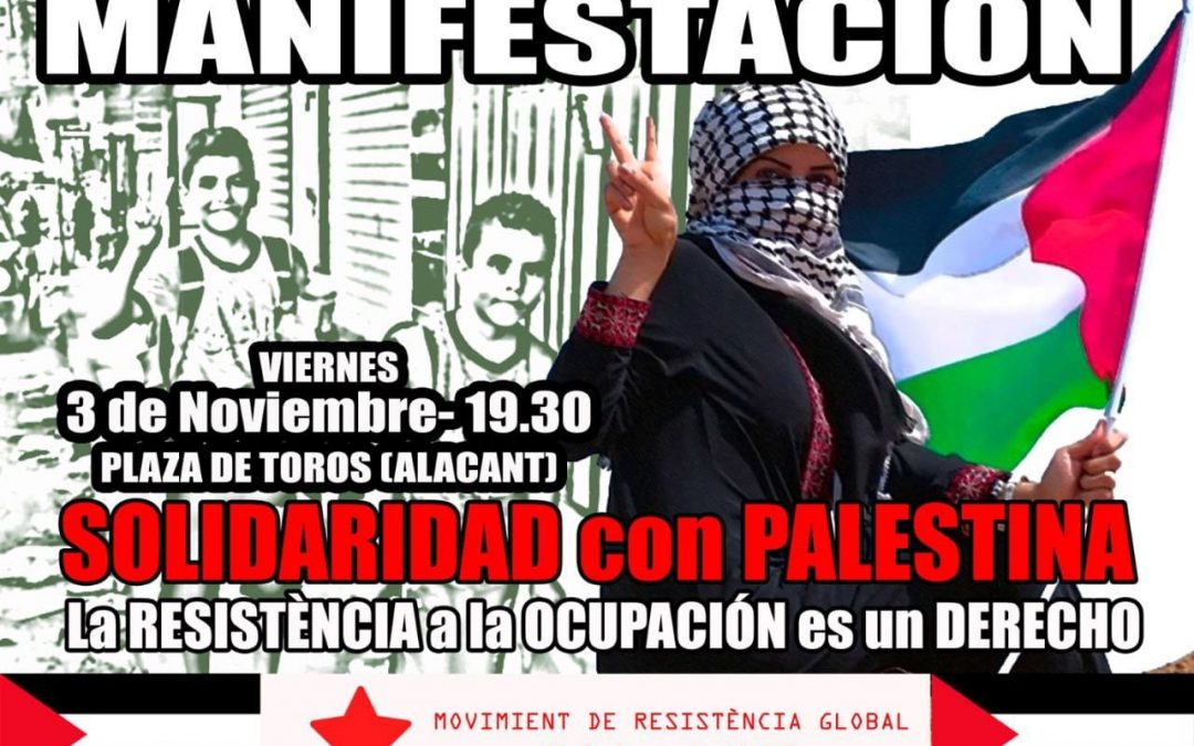 Nuevas movilizaciones en solidaridad con el pueblo palestino