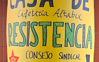 Llamamiento a la solidaridad de la comunidad universitaria para recaudar fondos para la caja de resistencia de las compañeras trabajadoras de la cafetería del edificio Altabix